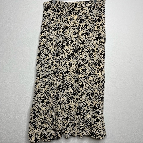 VTG‎ 90s Women Maxi Broomstick Skirt XL Reversible Goblincore whymsigoth grunge - Picture 2 of 7